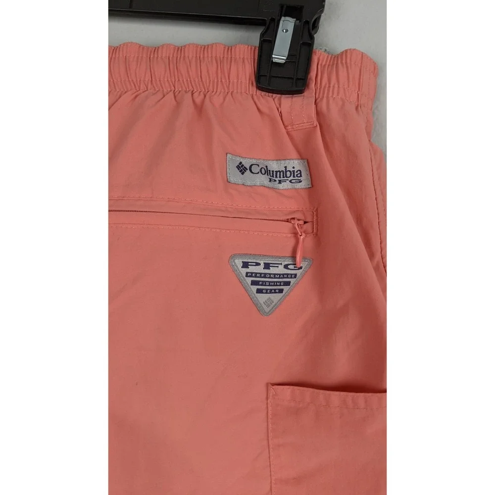 Columbia PFG Men's M Coral Fishing/Swim Shorts – Nylon, No‎ Mesh Lining